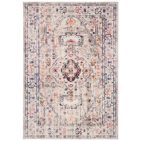 Safavieh 10 x 14 ft. Madison 400 Power Loomed Rectangle Area Rug Grey & Blue MAD468F-10